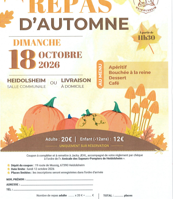 Repas d’automne